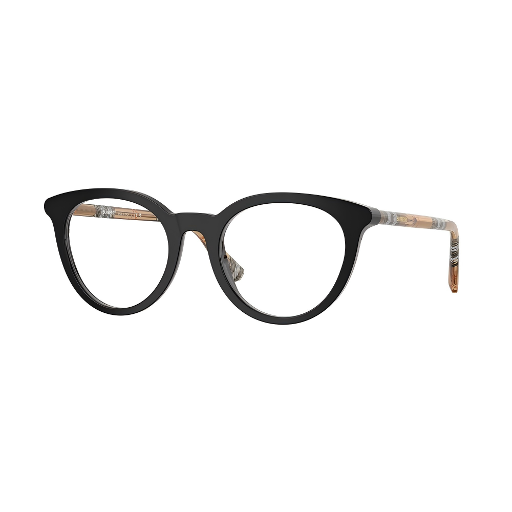 BURBERRY-Full Rim-Acetate-BLACK