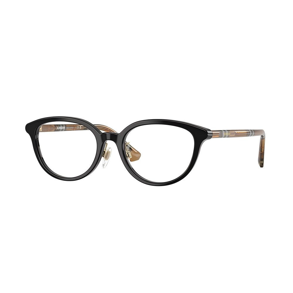 BURBERRY-Full Rim-Acetate-BLACK