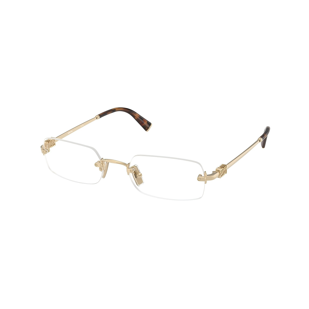 MIUMIU-Full Rim-Metal-PALE GOLD
