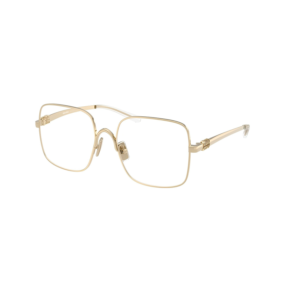 MIUMIU-Full Rim-Metal-PALE GOLD