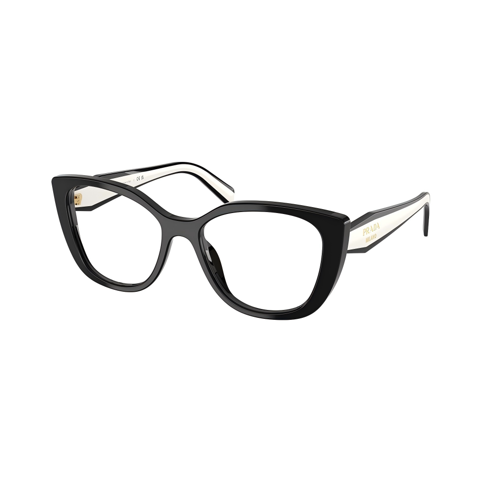 PRADA-Full Rim-Acetate-BLACK