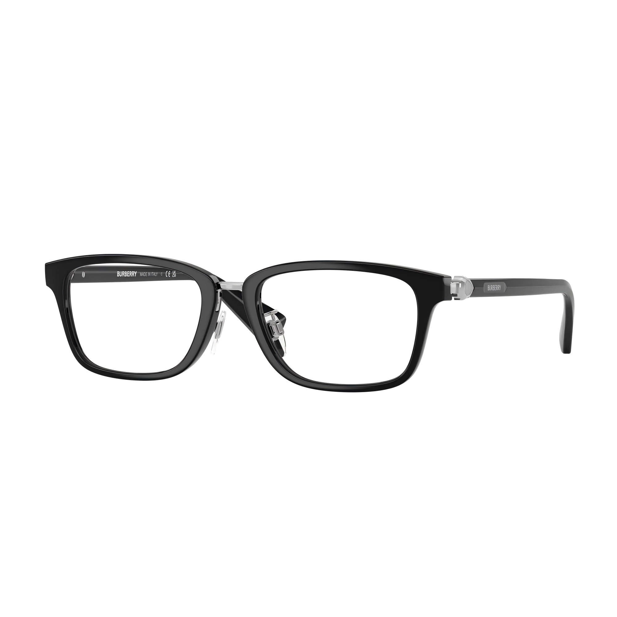 BURBERRY-Full Rim-Injected-BLACK