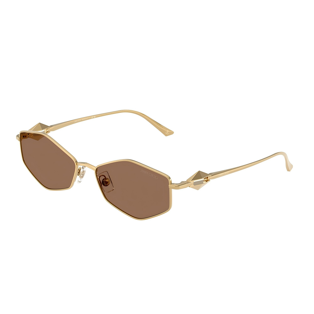 JIMMYCHOO-Full Rim-Metal-GOLD
