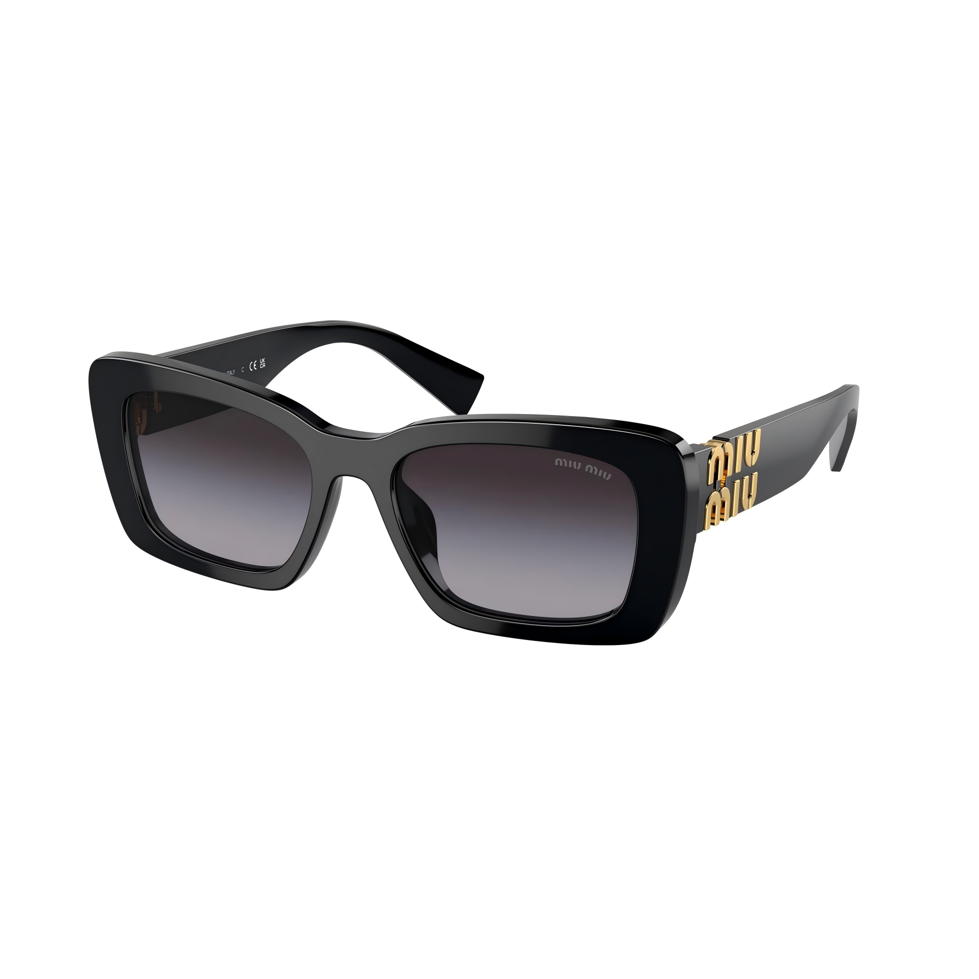 MIUMIU-Full Rim-Acetate-BLACK