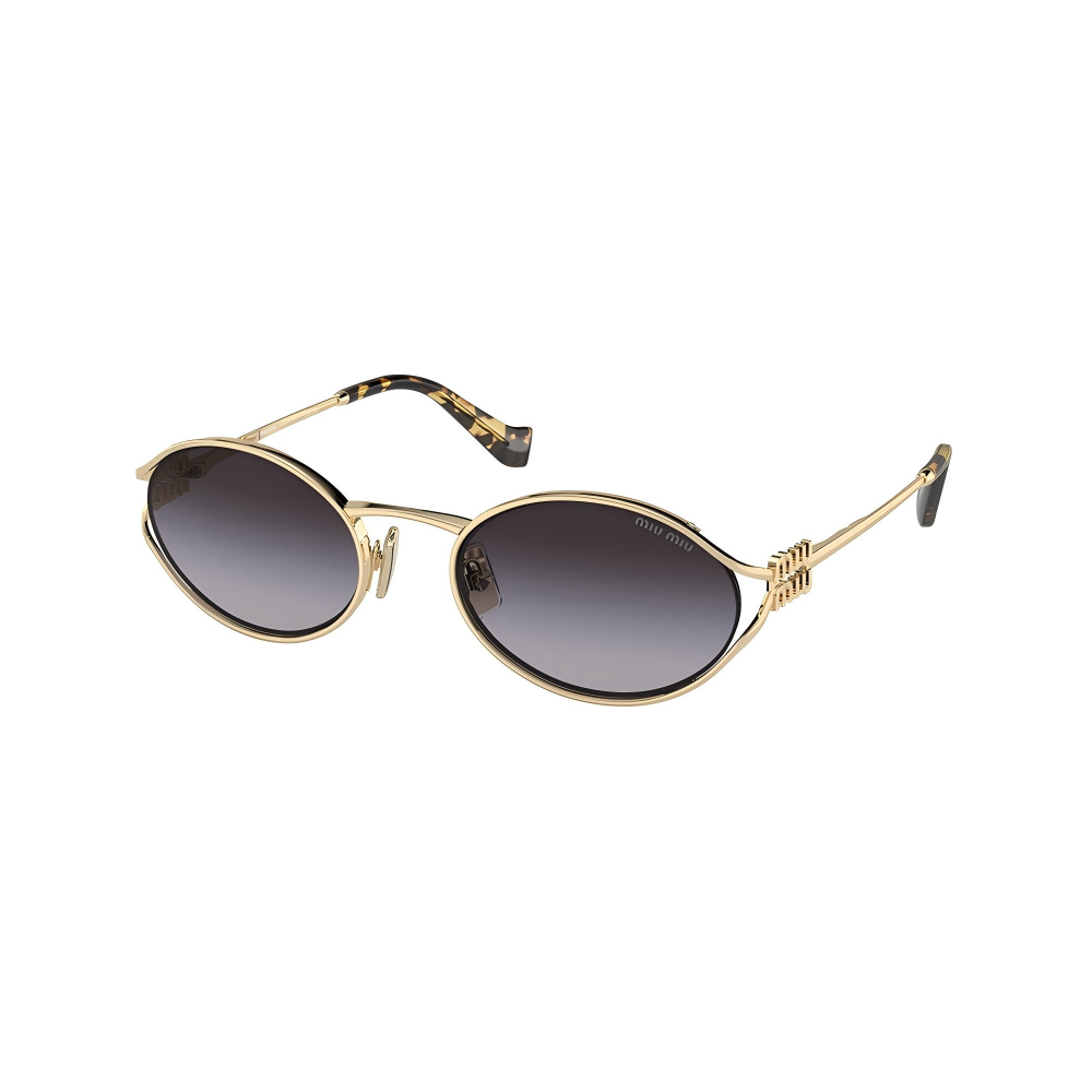MIUMIU-Full Rim-Metal-GOLD