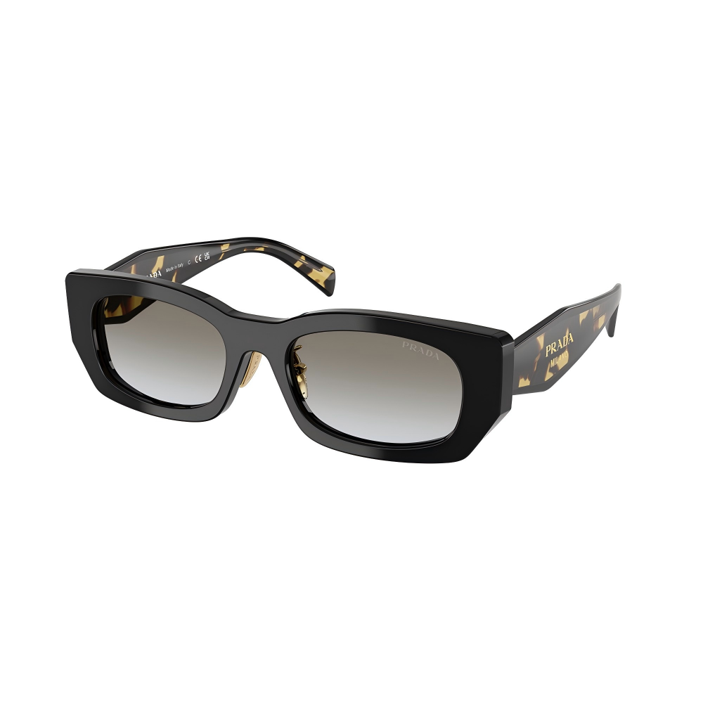 PRADA-Full Rim-Acetate-BLACK