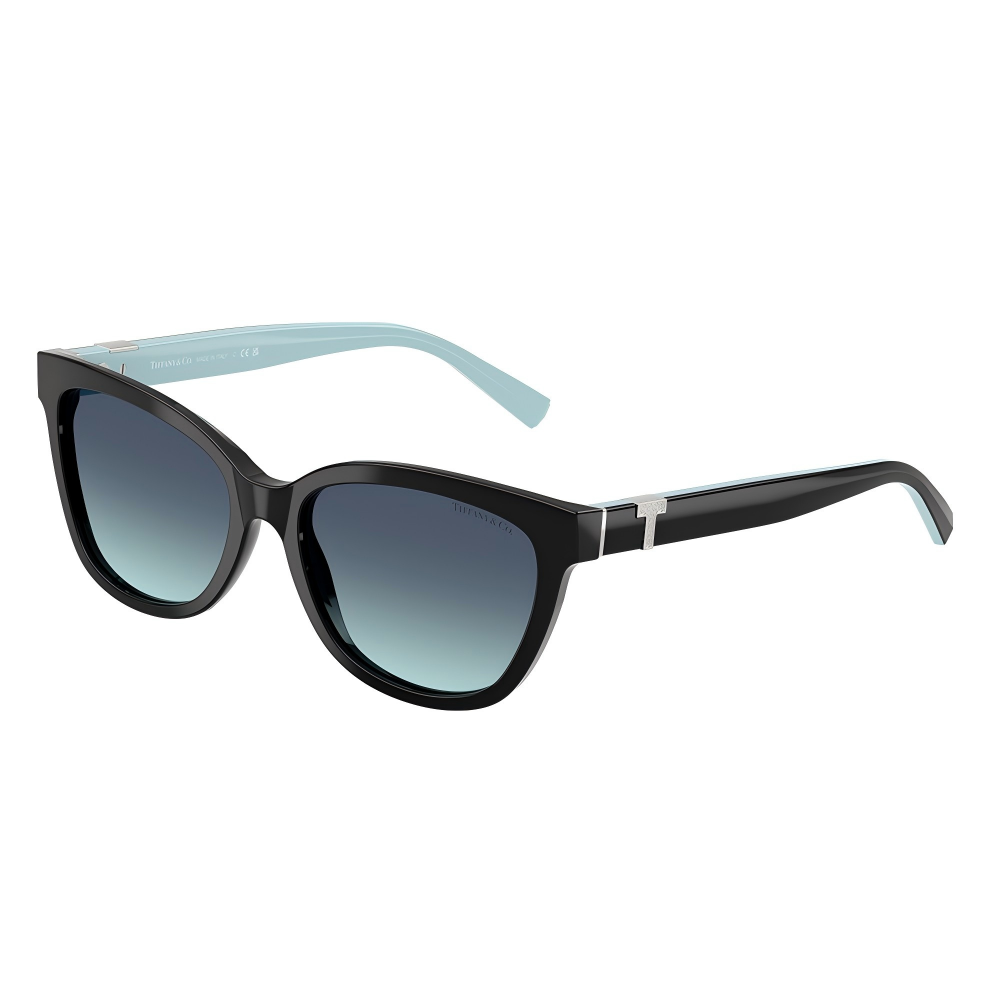 TIFFANY-Full Rim-Acetate-BLACK ON TIFFANY BLUE