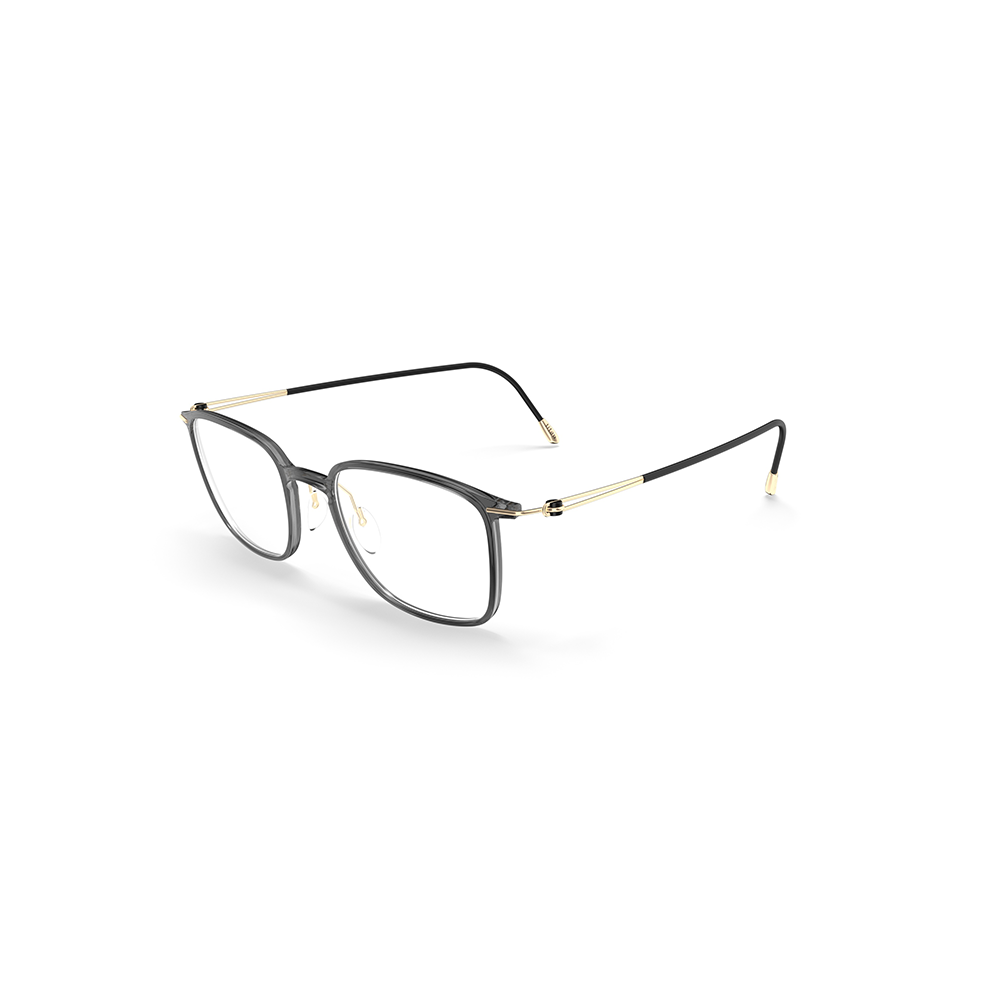 Silhouette-Fullrim-Mixed materials-深灰色